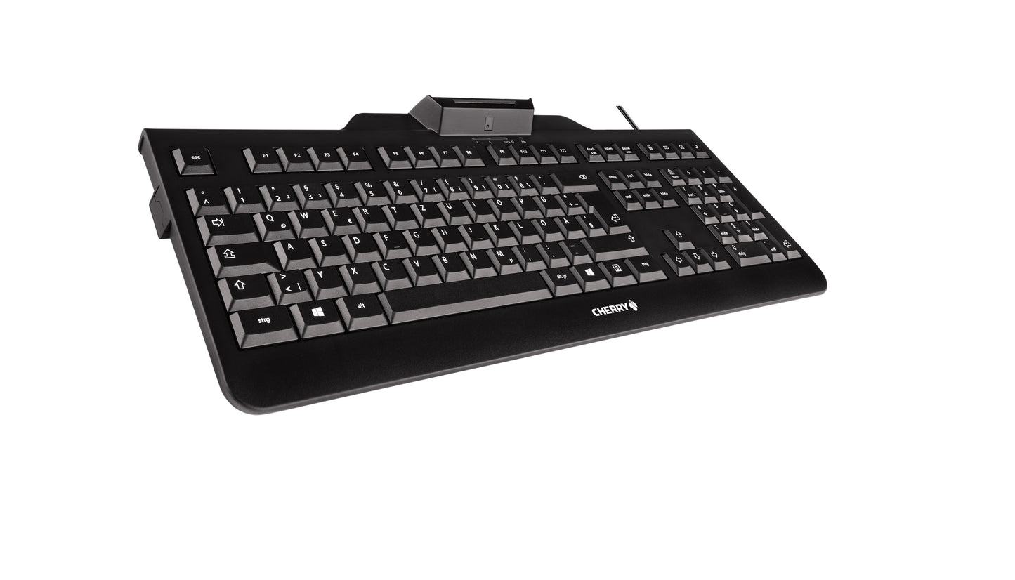 Cherry KC 1000 SC - QWERTY - Schwarz - Tastatur