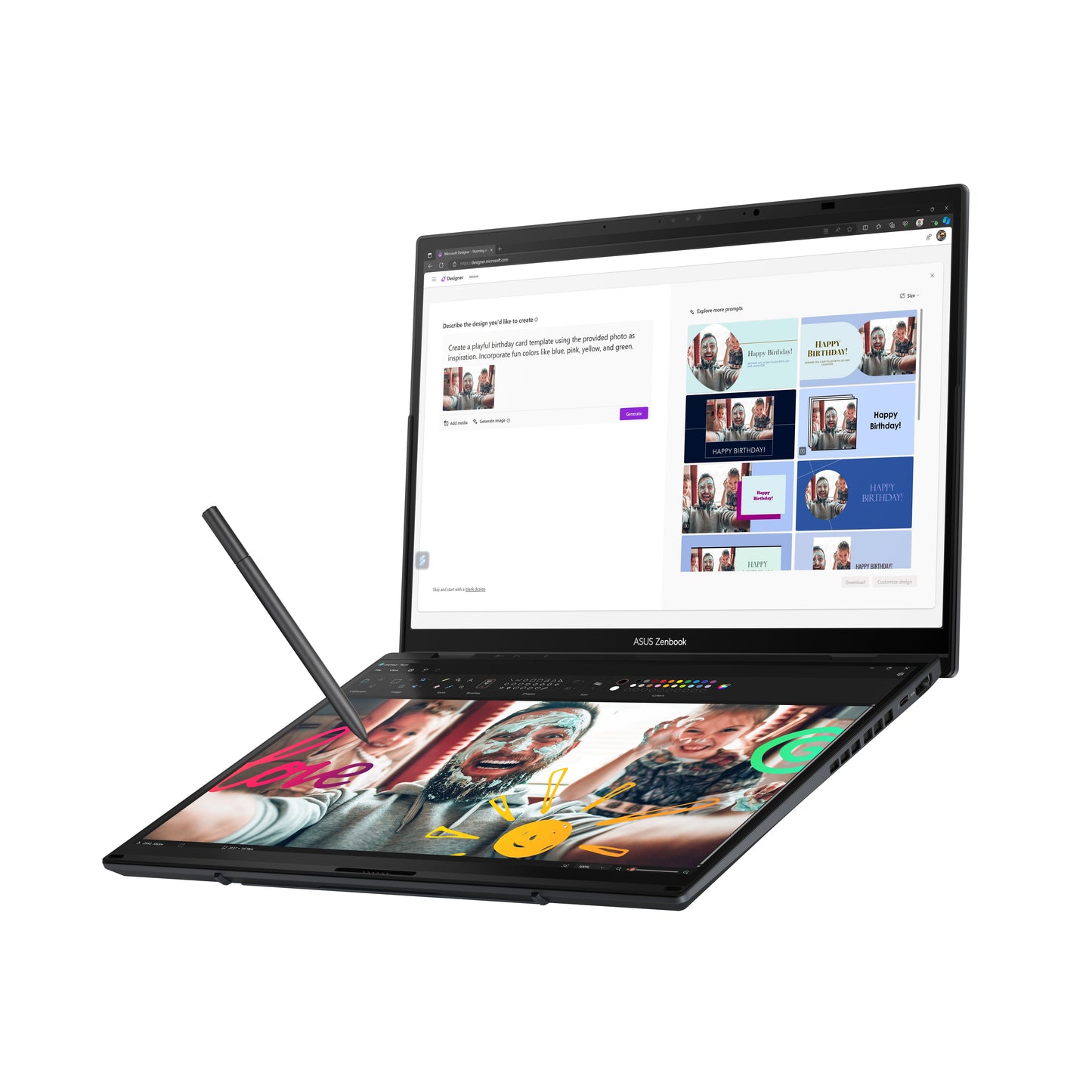 ASUS Zenbook Duo OLED UX8406CA - PZ068X - Core Ultra 9 - Notebook