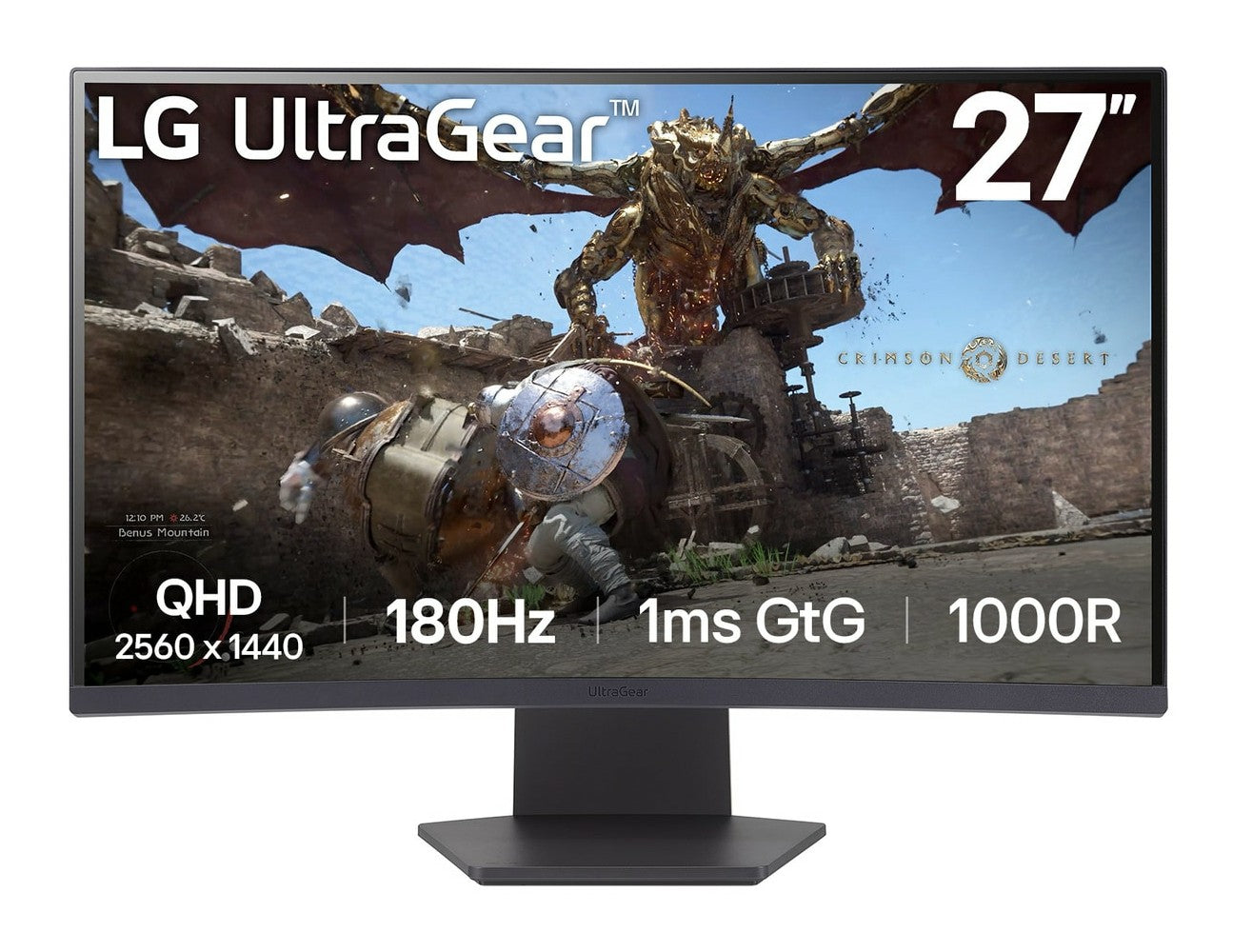 LG UltraGear 27GS60QC - B - 68,6 cm - Monitor
