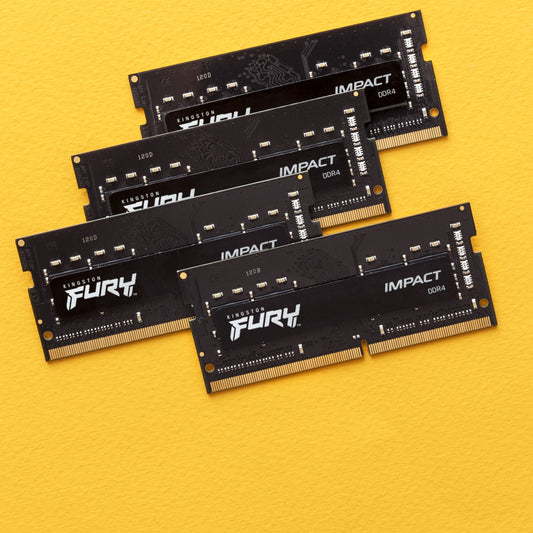 Kingston FURY 32GB 3200MT/s DDR4 CL20 SODIMM (Kit of 2) Impact - 32 GB - 2 x 16 GB - DDR4 - 260 - pin SO - DIMM - Arbeitsspeicher