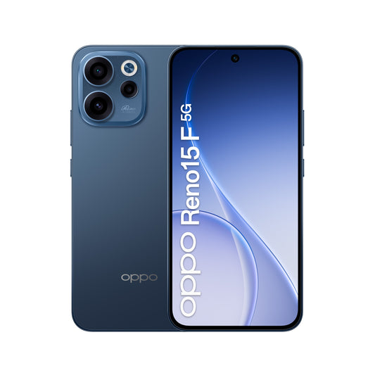 Oppo Reno 15F 8/Twilight Black - 256 GB - Mobiltelefon