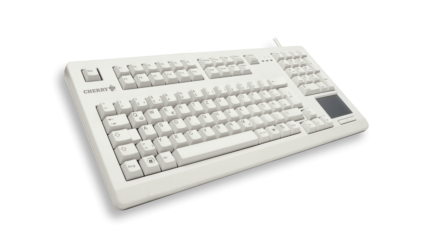 Cherry Advanced Performance Line TouchBoard G80 - 11900 - 1.000 dpi - 105 Tasten QWERTZ - Grau - Tastatur