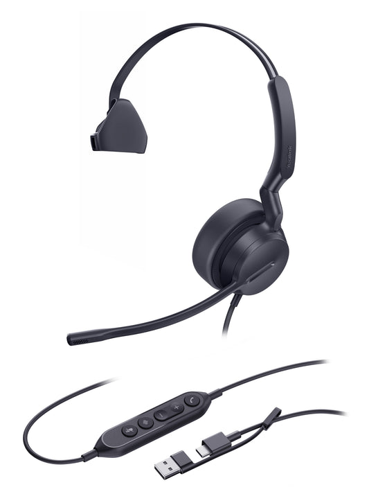 Yealink Headset UH42 Mono UC USB - C/A - 20 KHz - Headset