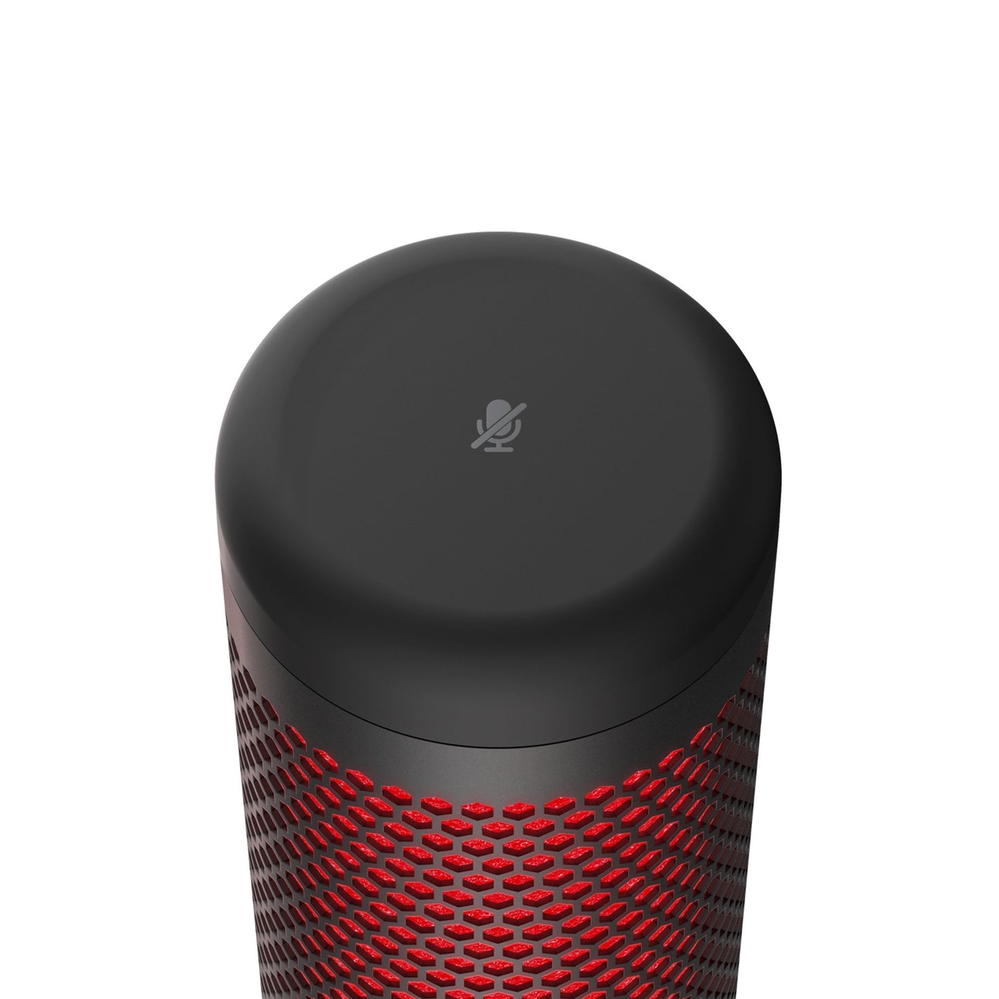 HyperX QuadCast - USB Microphone (Black - Red) - Red Lighting - PC - 36 dB - 0,05% - 32 Ohm - 90 dB - Kabelgebunden - Mikrofon