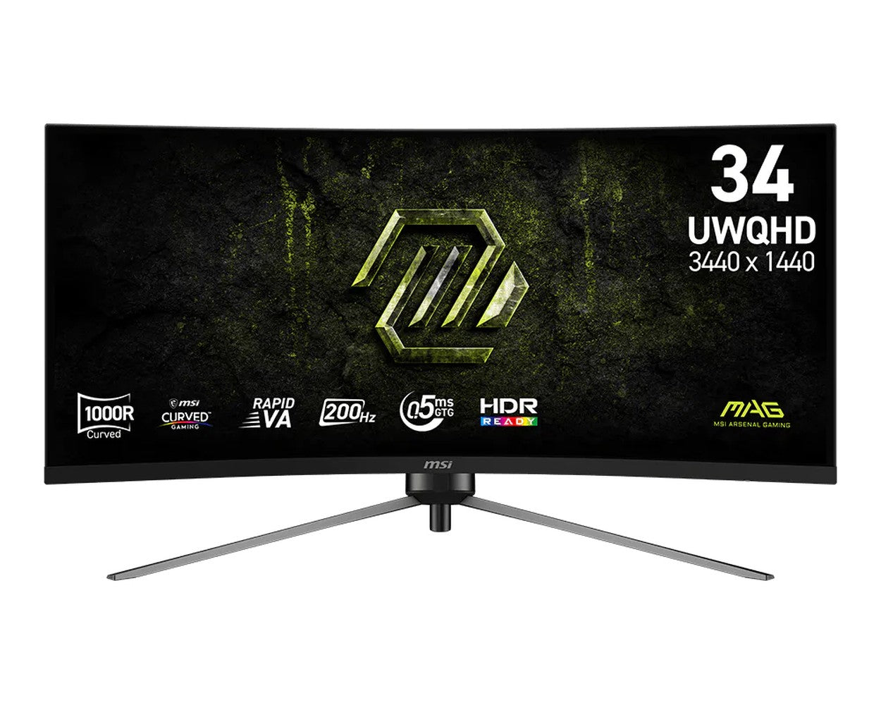 MSI MAG 345CQRF E20 86,36 UWQHD 16:9 VA DP HDMI - 86,4 cm - Monitor