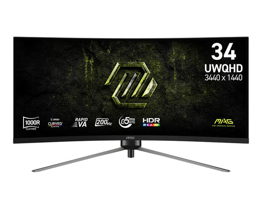 MSI MAG 345CQRF E20 86,36 UWQHD 16:9 VA DP HDMI - 86,4 cm - Monitor
