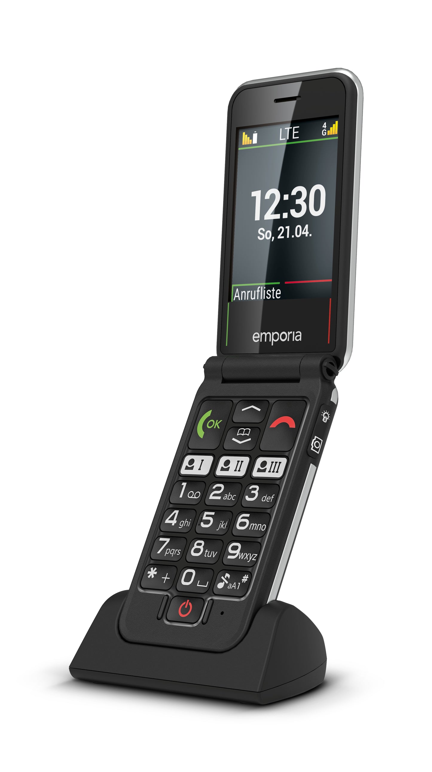 Emporia Mobile Phone JOY LTE black - CW - 1.300 mAh - Mobiltelefon