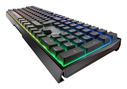 Cherry MX 3.0S RGB - Kabelgebunden - USB - Mechanischer Switch - QWERTZ - RGB - LED - Schwarz - Tastatur