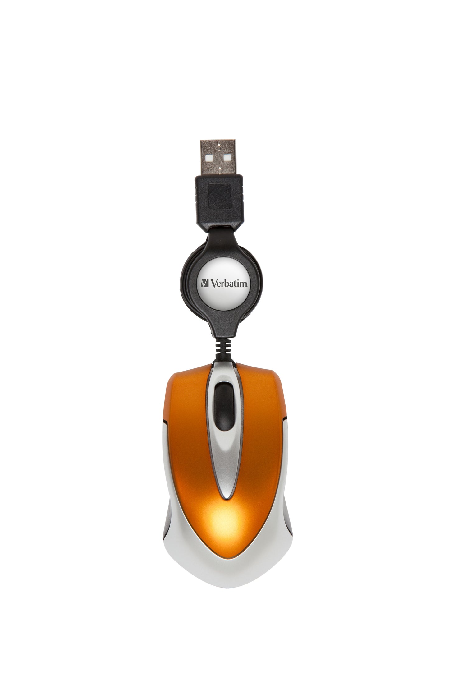 Verbatim Go Mini - Optisch - USB Typ - A - 1000 DPI - Orange - Maus