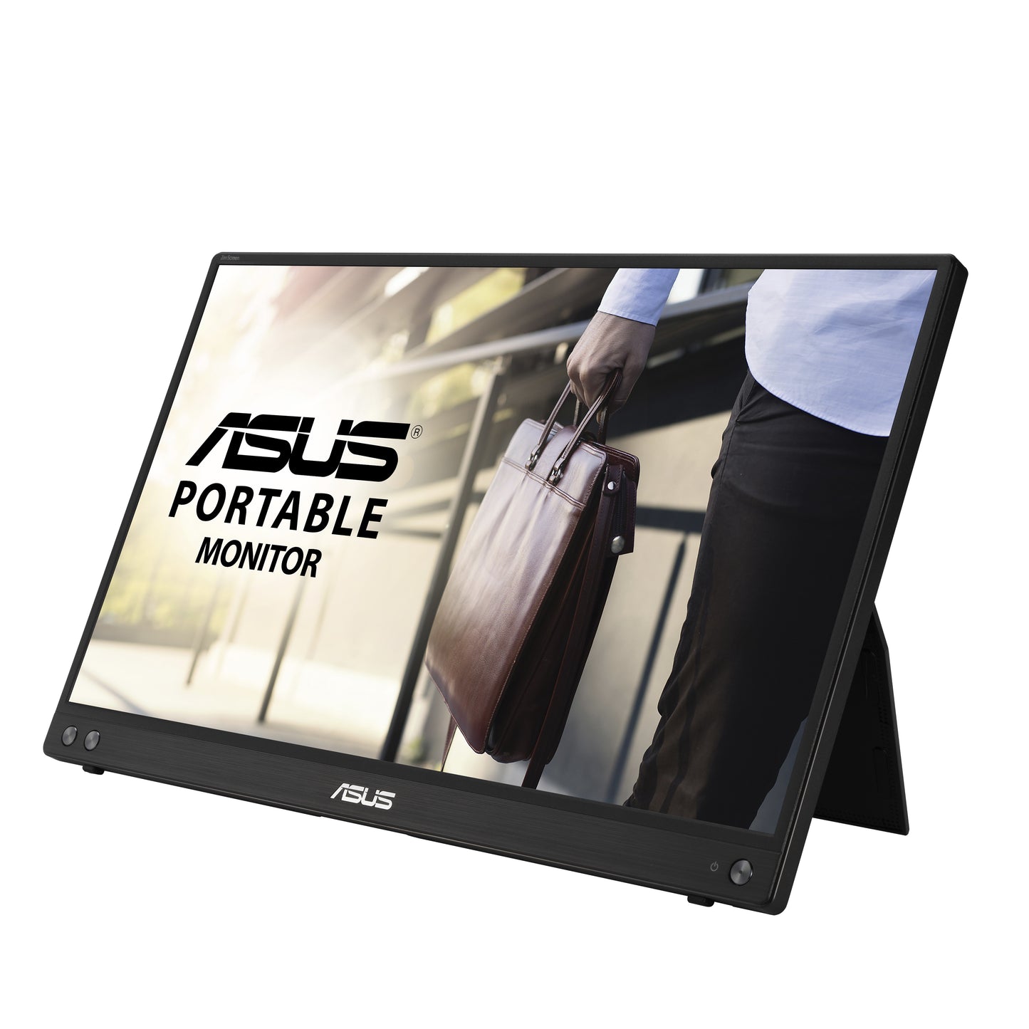 ASUS MB16ACV - 39,6 cm (15.6") - 1920 x 1080 Pixel - Full HD - LED - 5 ms - Schwarz - Monitor