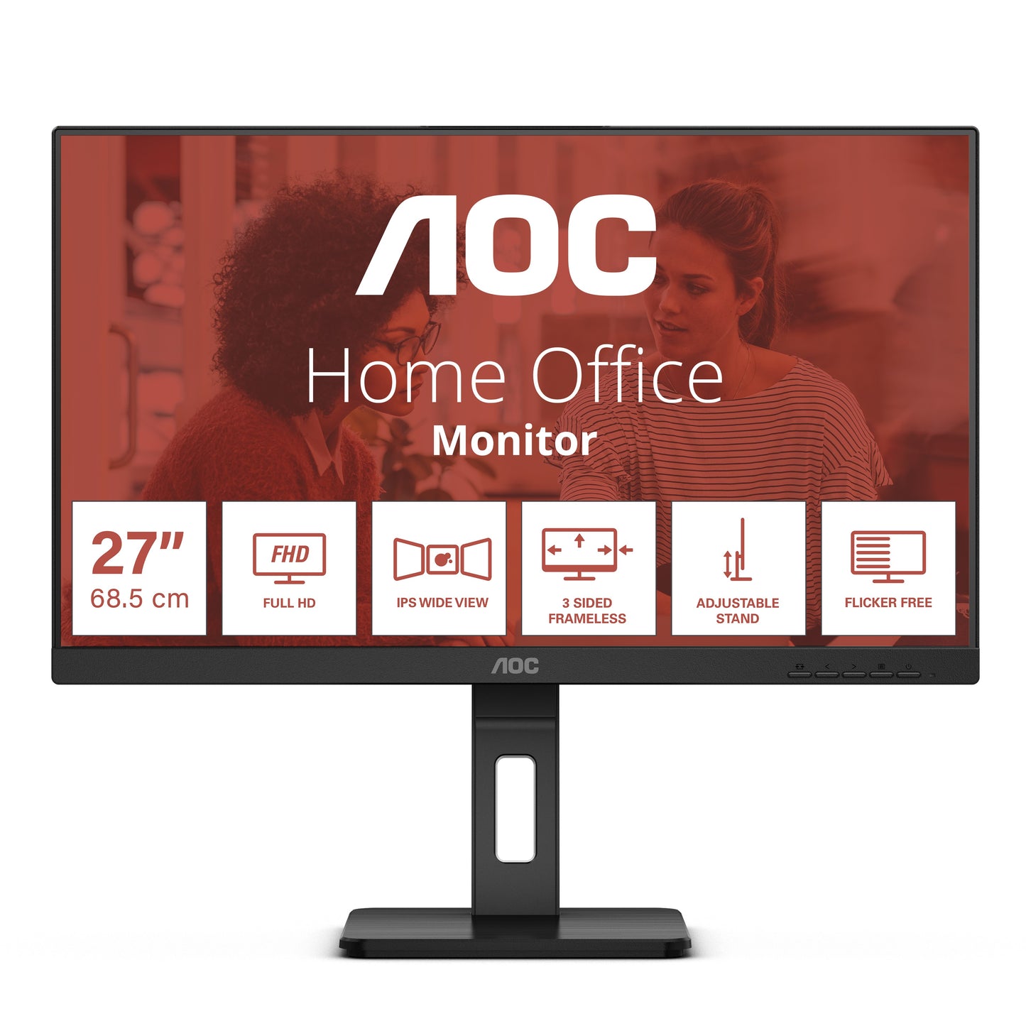 AOC 27E3QAF - LED - 68.6 cm (27") - Monitor