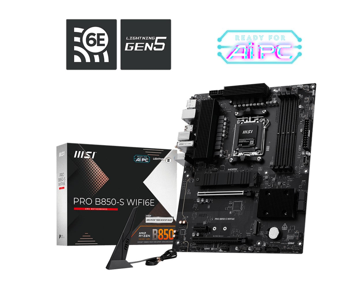 MSI PRO B850 - S WIFI6E - ATX - Mainboard