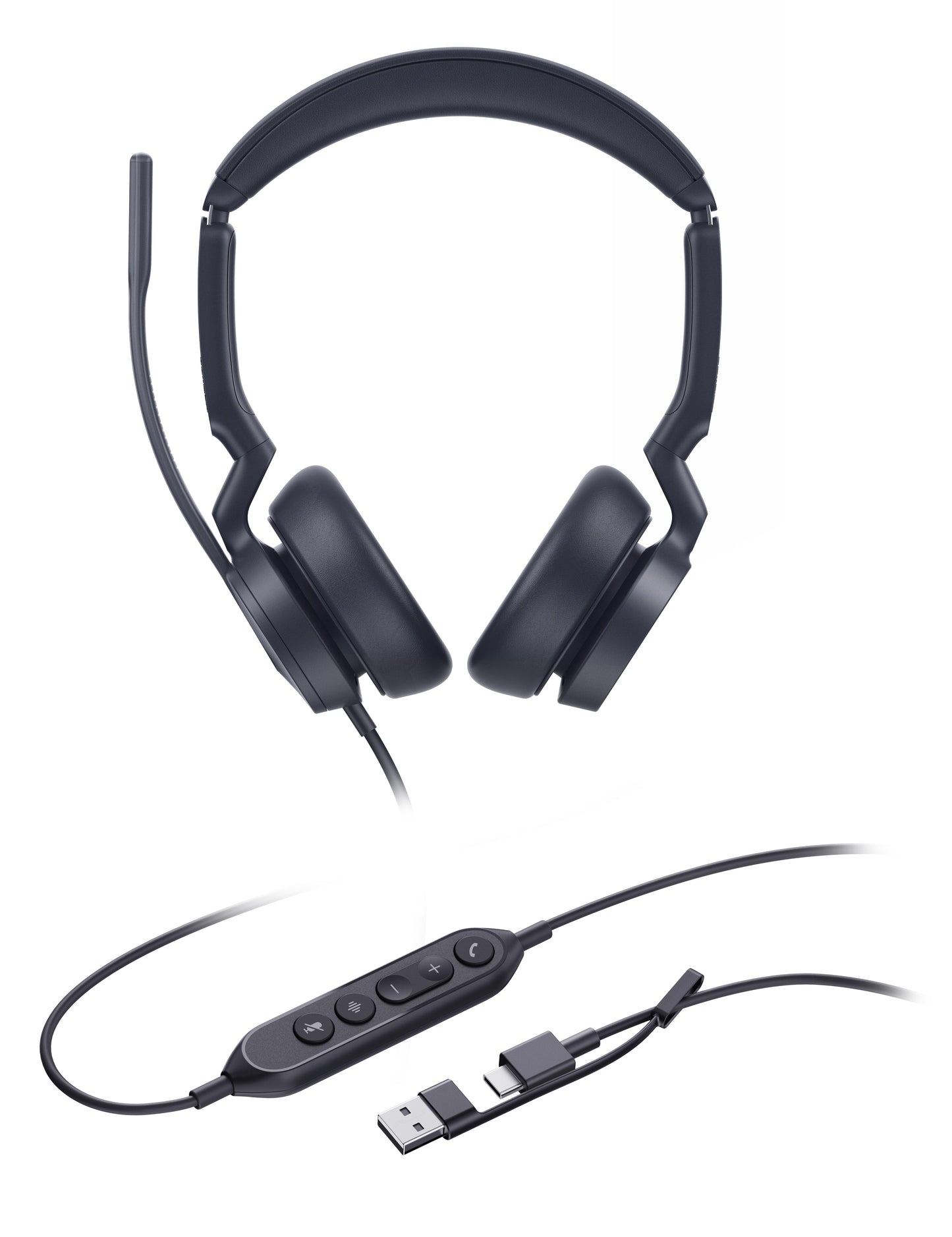 Yealink Headset UH46 Dual UC USB - C/A - 20 KHz - Headset