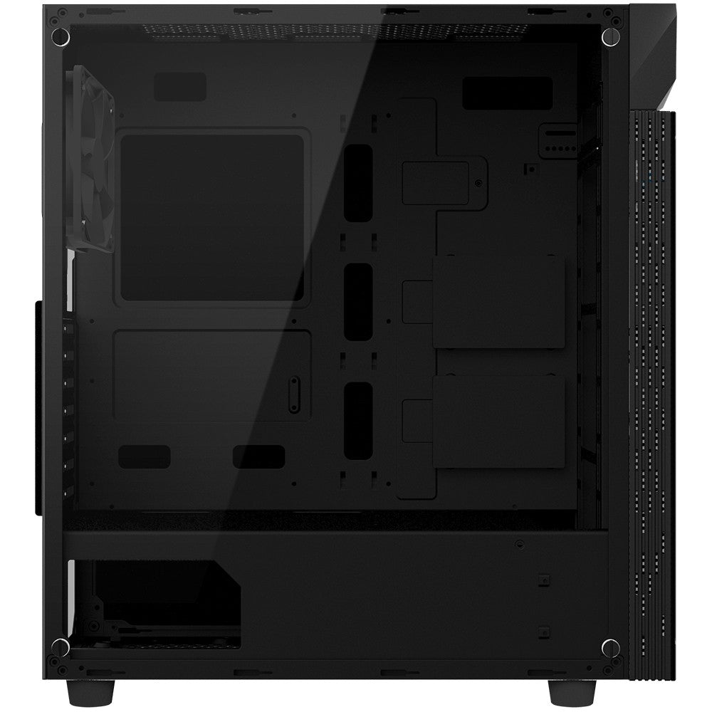 Gigabyte C200 - Midi Tower - PC - Schwarz - ATX - micro ATX - Mini - ITX - Glas - Kunststoff - Stahl - 16,5 cm - Gehäuse