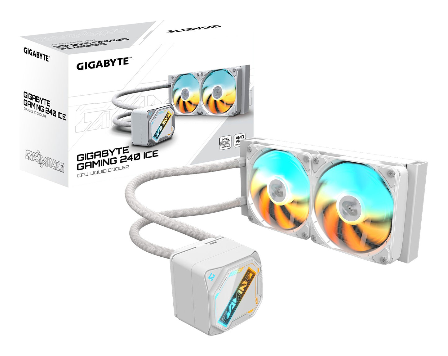 Gigabyte Gaming 240 Ice| AiO - Wasserkühlung - CPU - 35,8 dB - Kühler