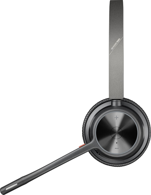 Poly HP Poly Voyager 4320 USB - A Headset +BT700 Dongle - Kabellos - Büro/Callcenter - 20 - 20000 Hz - 122 g - Kopfhörer - Schwarz - Headset