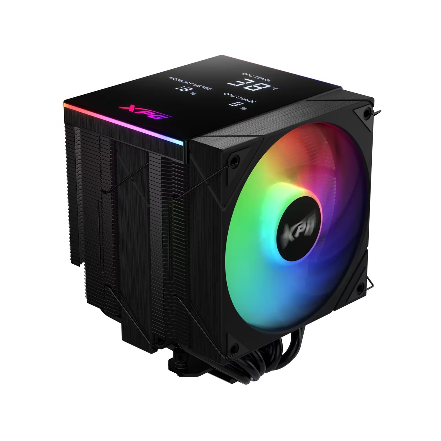 XPG Lüfter Maestro Plus 62DA 120mm ARGB Fan schwarz retail - CPU - AMD Sockel AM3 (Ph. II/Ath. II) - Kühler