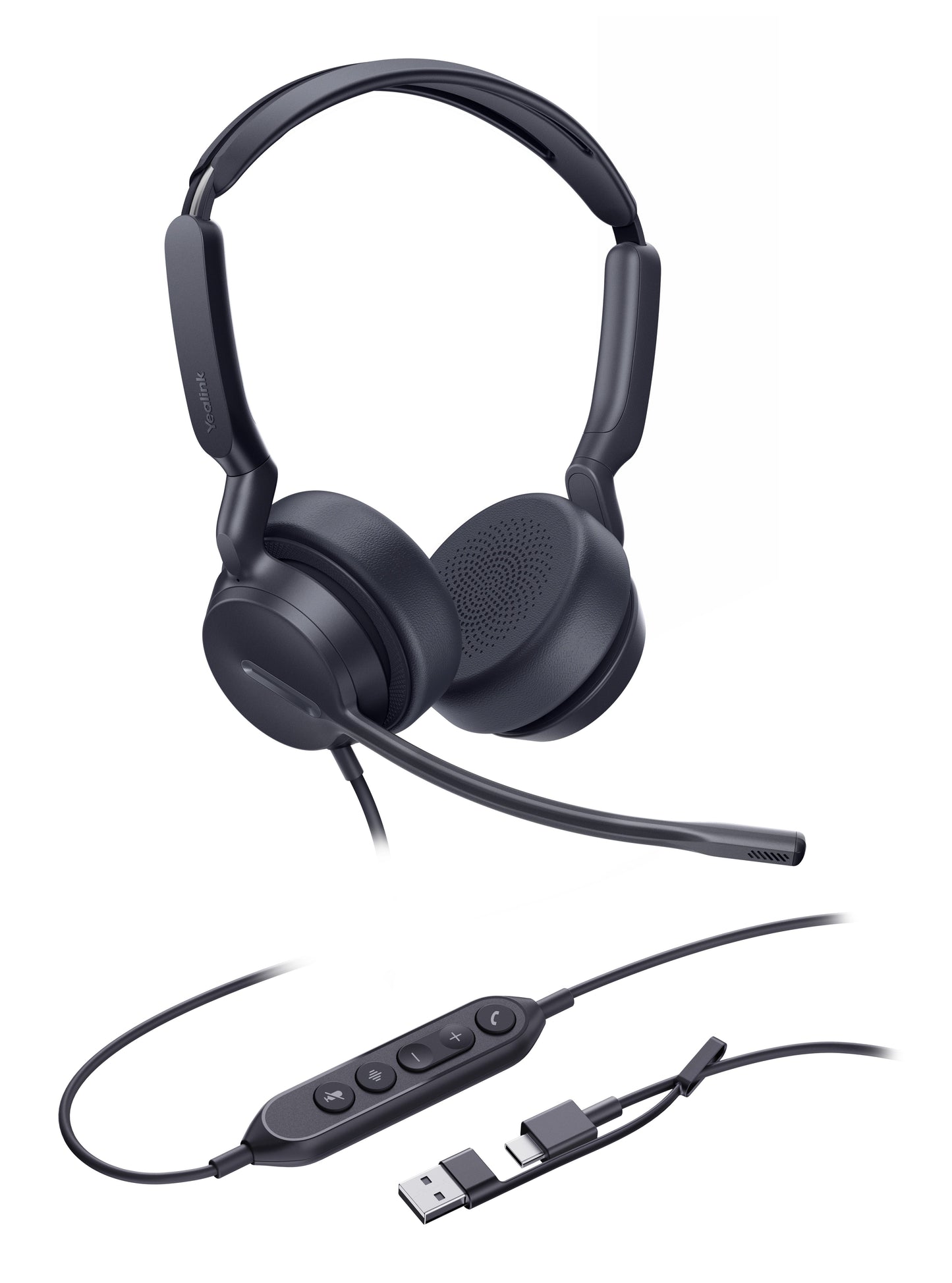 Yealink Headset UH42 Dual UC USB - C/A - 20 KHz - Headset