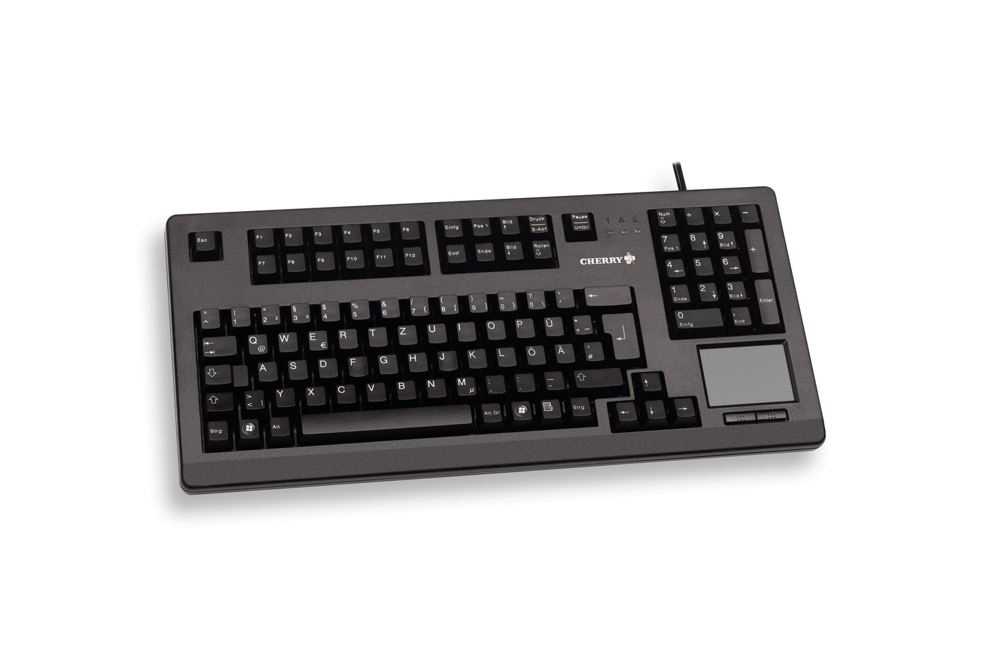 Cherry Advanced Performance Line TouchBoard G80 - 11900 - 1.000 dpi - 105 Tasten QWERTZ - Schwarz - Tastatur