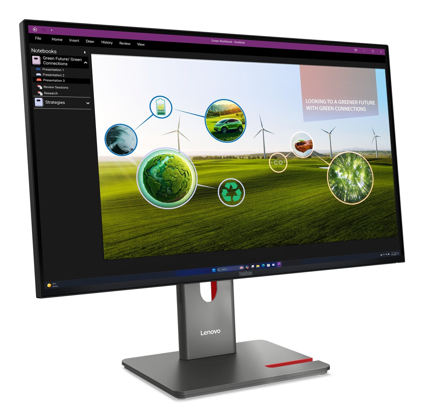 Lenovo ThinkVision P27q - 40 27" - 68,6 cm - Monitor