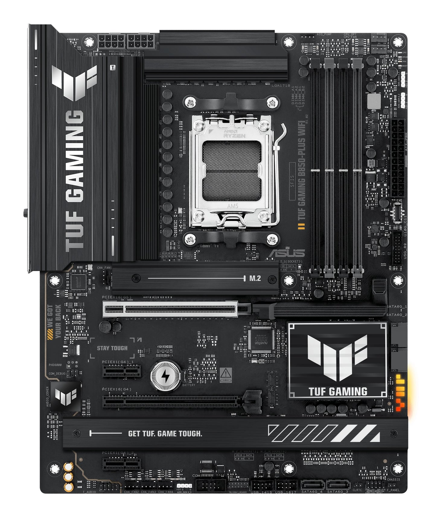 ASUS TUF GAMING B850 - PLUS WIFI - Motherboard - ATX - Socket AM5 - AMD B850 Chips... - AMD Sockel AM5 (Ryzen Zen4) - Mainboard