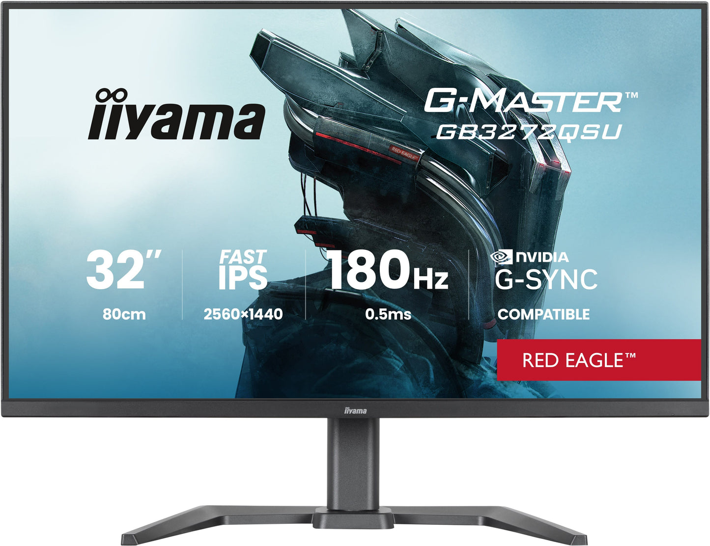 Iiyama G - Master GB3272QSU - B1 Gaming Monitor 32" - 80 cm - Monitor