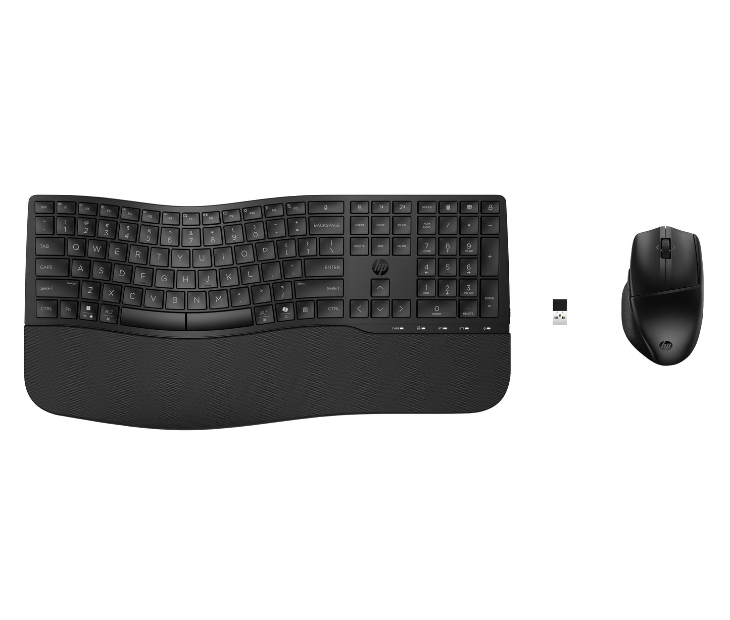 HP Tastatur 685 - und - Maus - Set Comfort Dual - Mode - QWERTZ - Tastatur