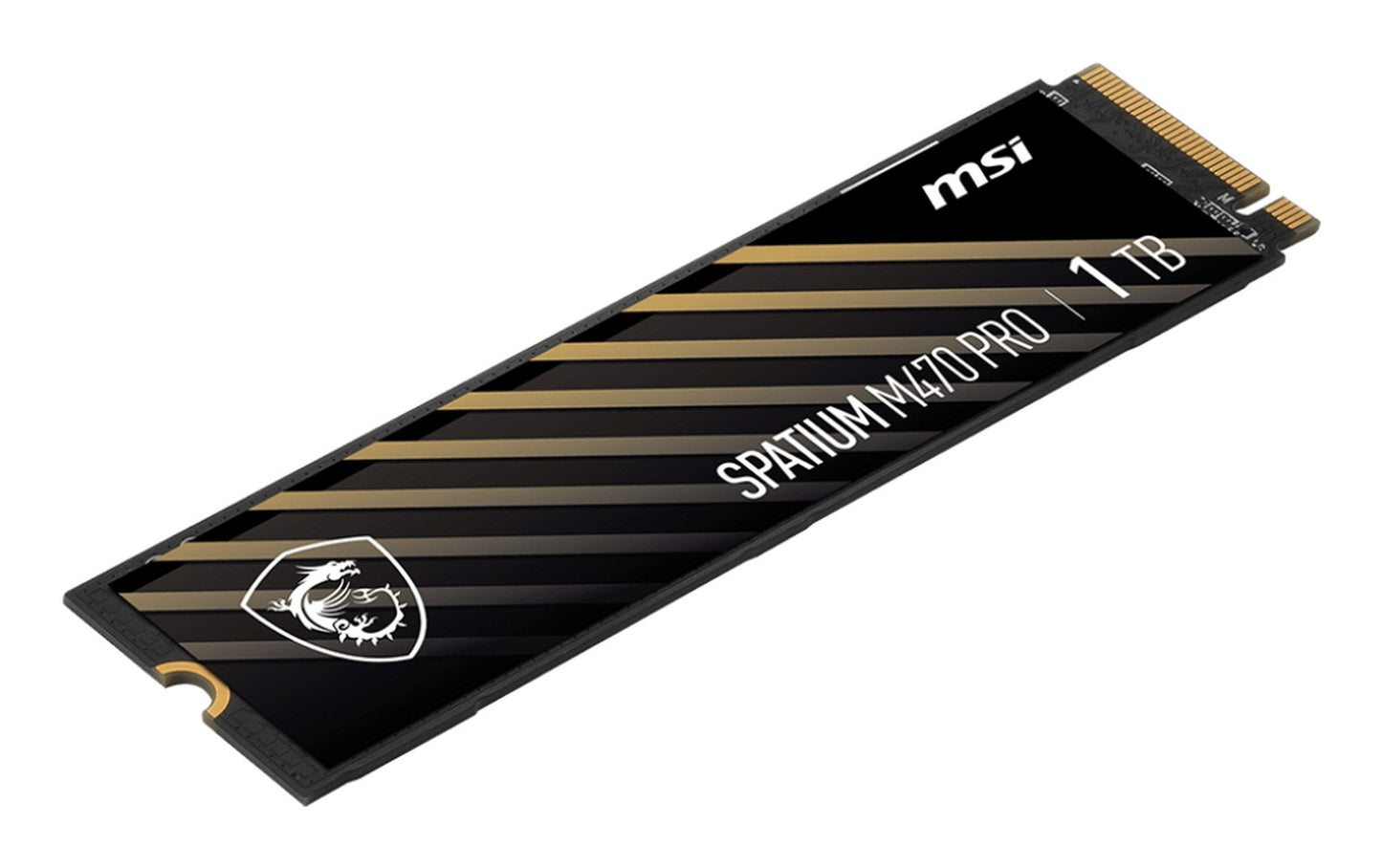 MSI SPATIUM M470 PRO - 1 TB - intern - M.2 2280 - PCIe 4.0 x4 (NVMe) - SSD