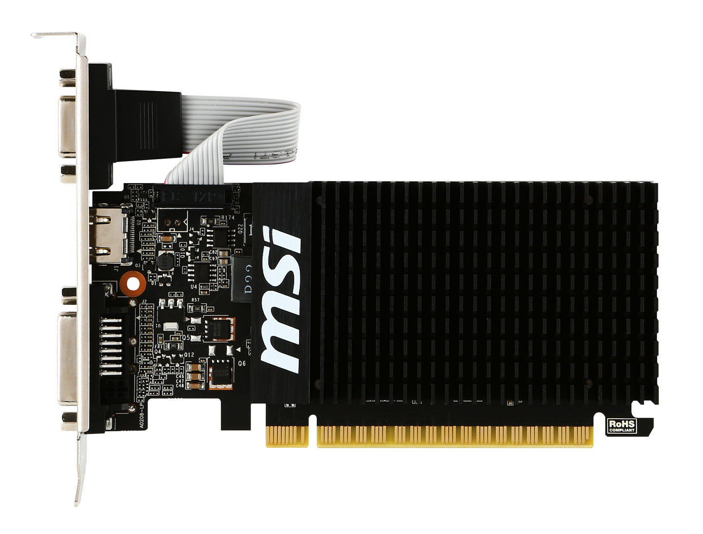 MSI GT 710 2GD3H LP - VGA - PCI - E x16 - Grafikkarte