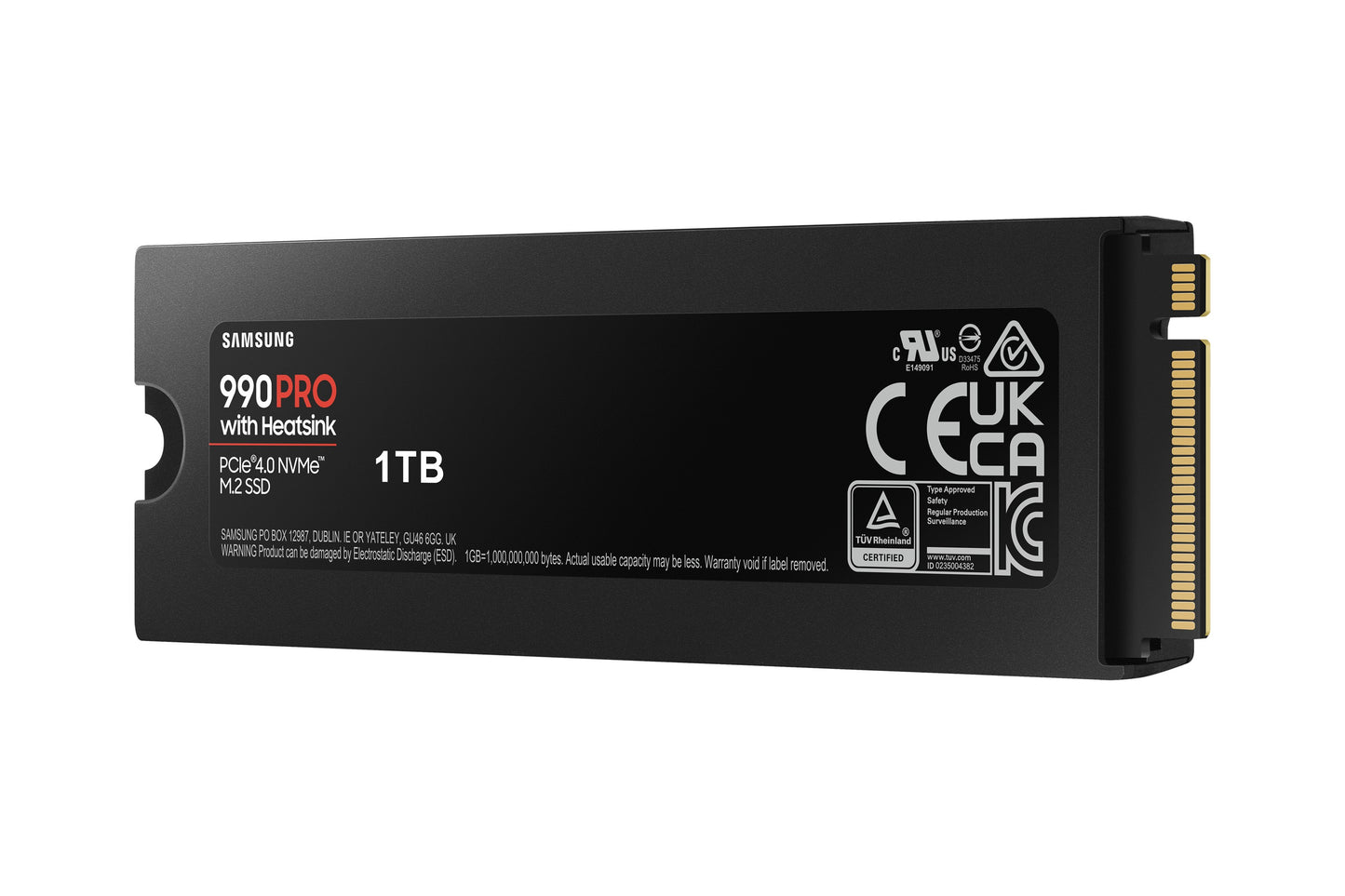 Samsung 990 PRO - 1 TB - M.2 - 7450 MB/s - SSD