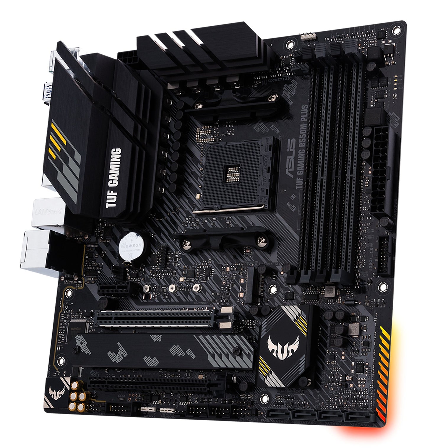 ASUS TUF GAMING B550M PLUS - AMD - Sockel AM4 - AMD Ryzen 3000 Series - DDR4 - SDRAM - 128 GB - DIMM - Mainboard