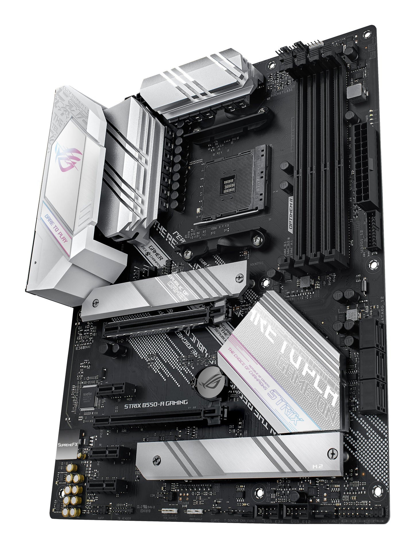 ASUS ROG STRIX B550 - A GAMING - AMD - Sockel AM4 - AMD Ryzen™ 3 - DDR4 - SDRAM - 128 GB - DIMM - Mainboard