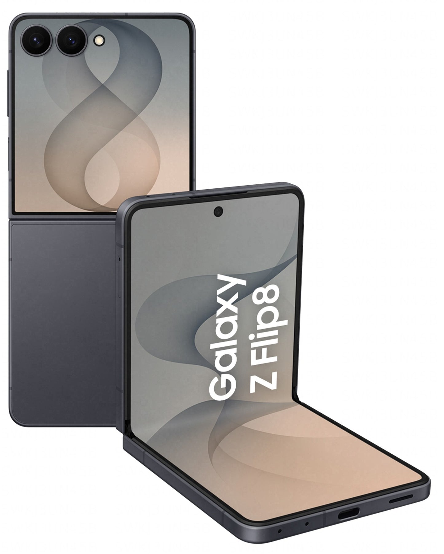 Samsung Galaxy Z Flip8 Graphite - 512 GB - Mobiltelefon
