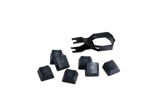 ASUS ROG RX PBT Keycap Setkappe - 250 g - Schwarz - Tastatur