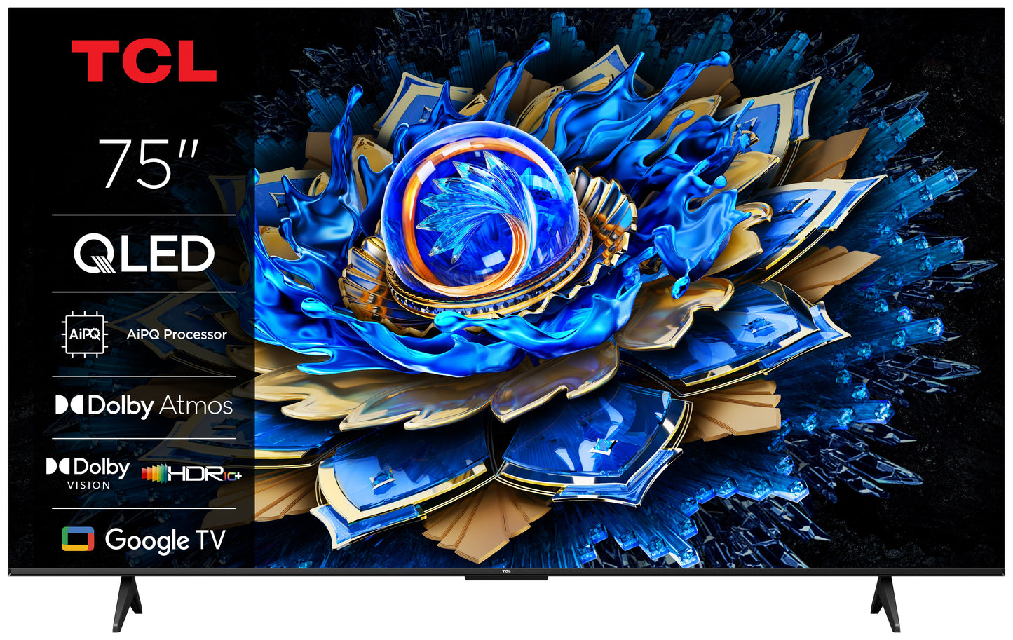 TCL T69C 75T69C TV 75" 4K Ultra HD Smart Wi - Fi Metallic 350 - 190,5 cm - Monitor