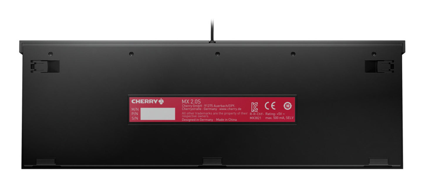 Cherry XTRFY Mx 2.0S - 100% - 109 Tasten - Tastatur