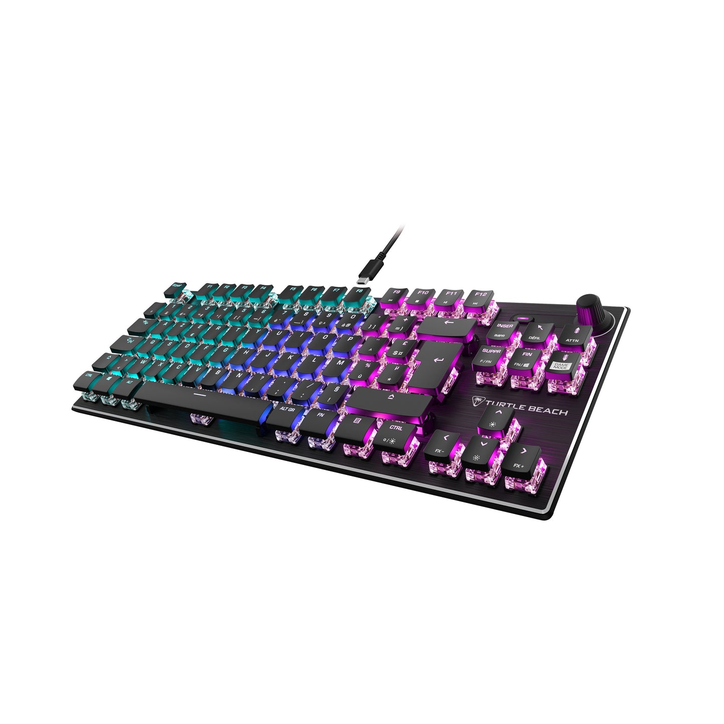 Turtle Beach Vulcan Tkl AIMO Gaming Red Switch - QWERTZ - Tastatur