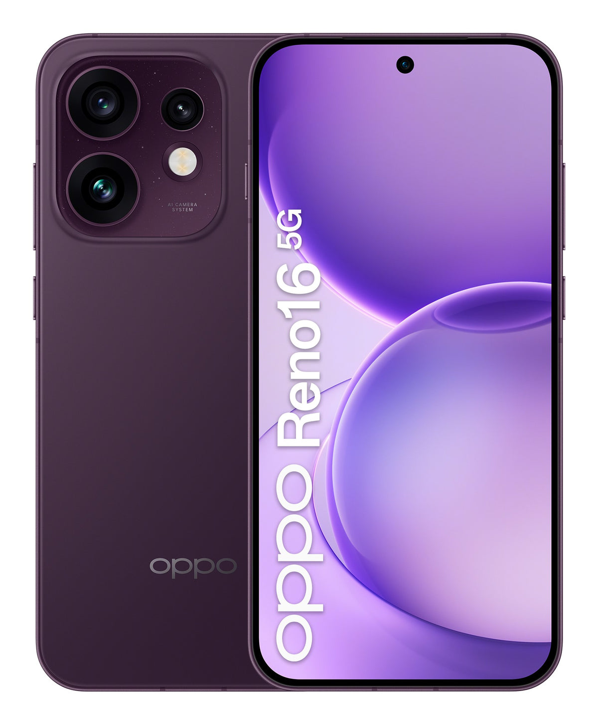 Oppo Reno16 5G Dual Sim 8GB RAM 512GB - Black - 512 GB - Mobiltelefon