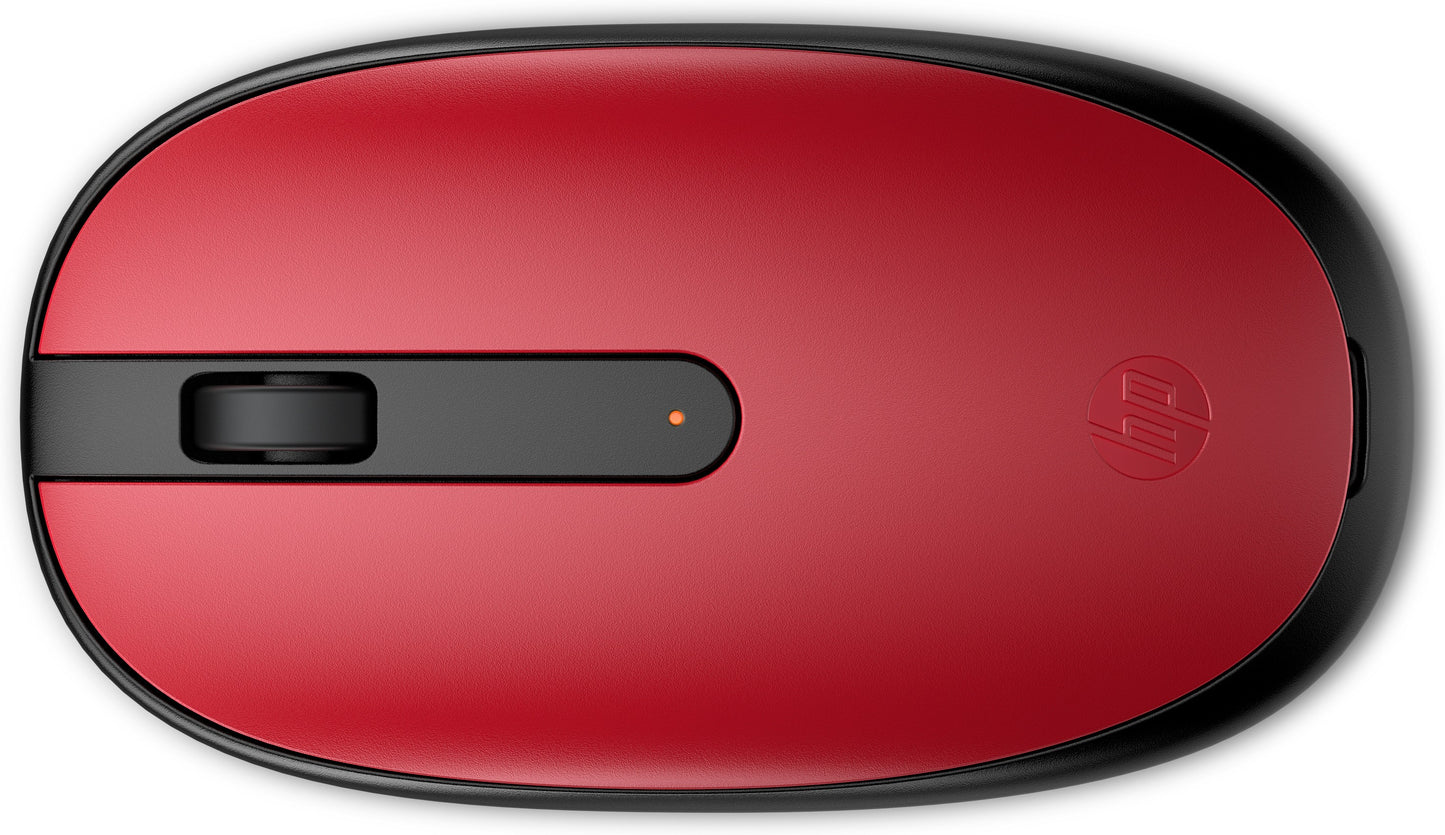 HP 240 Bluetooth (Empire Red) - Beidhändig - Optisch - Bluetooth - 1600 DPI - Rot - Maus