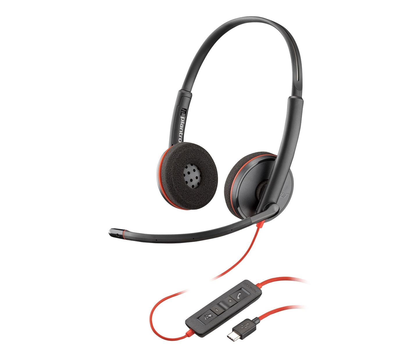 Poly Blackwire 3220 Stereo USB - C Headset+USB - C/A - Stereo - Headset