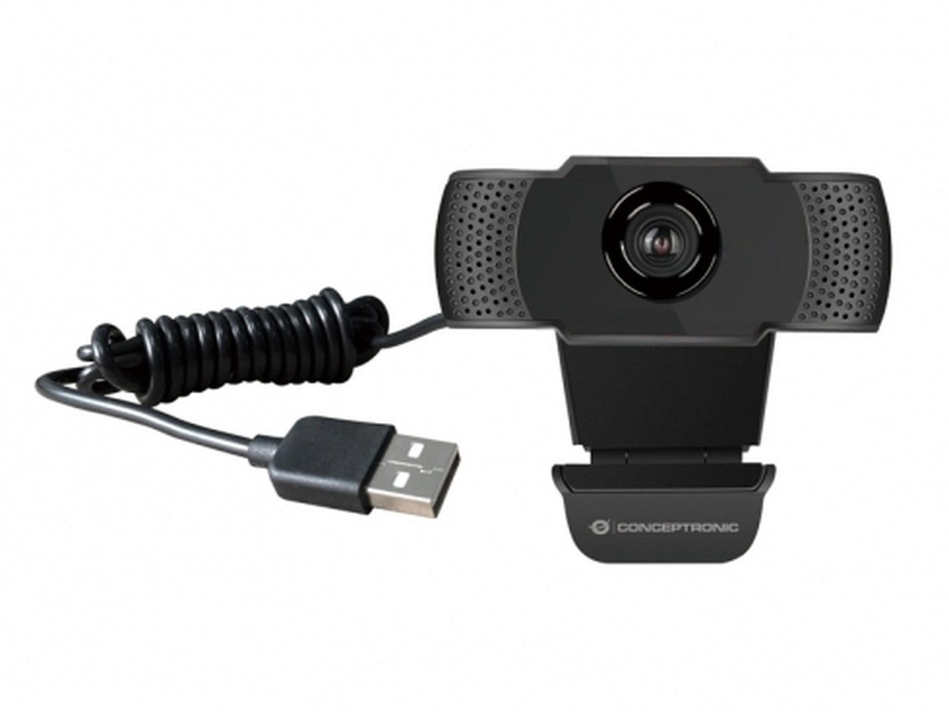 Conceptronic AMDIS 1080P Full HD mit Mikrofon - 2 MP - 1920 x 1080 Pixel - Full HD - 30 fps - 1280x720@30fps - 1920x1080@30fps - M - JPEG - YUV - Webcam