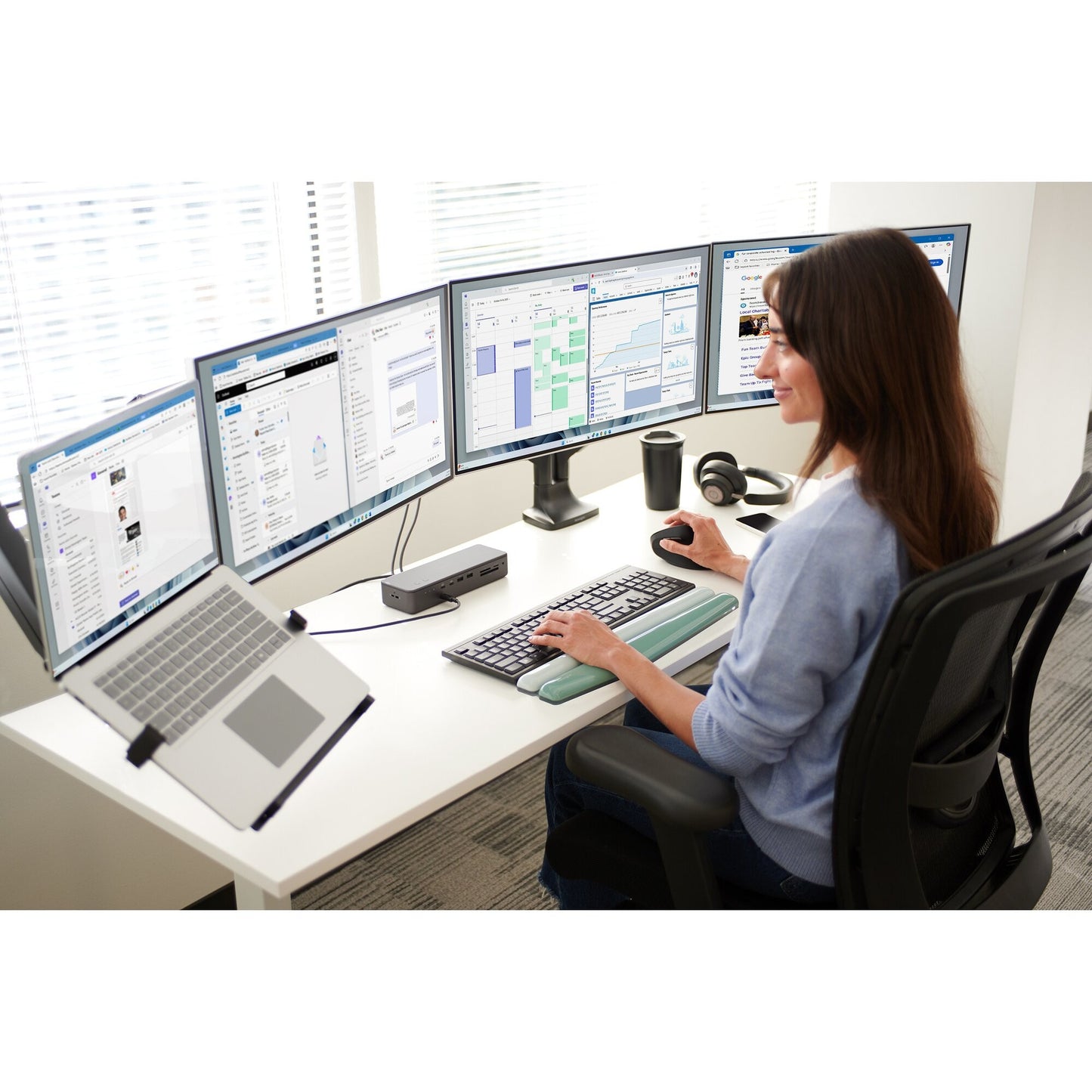 Kensington KB150 EQ Wireless Keyboard - Swiss - QWERTZ - Tastatur