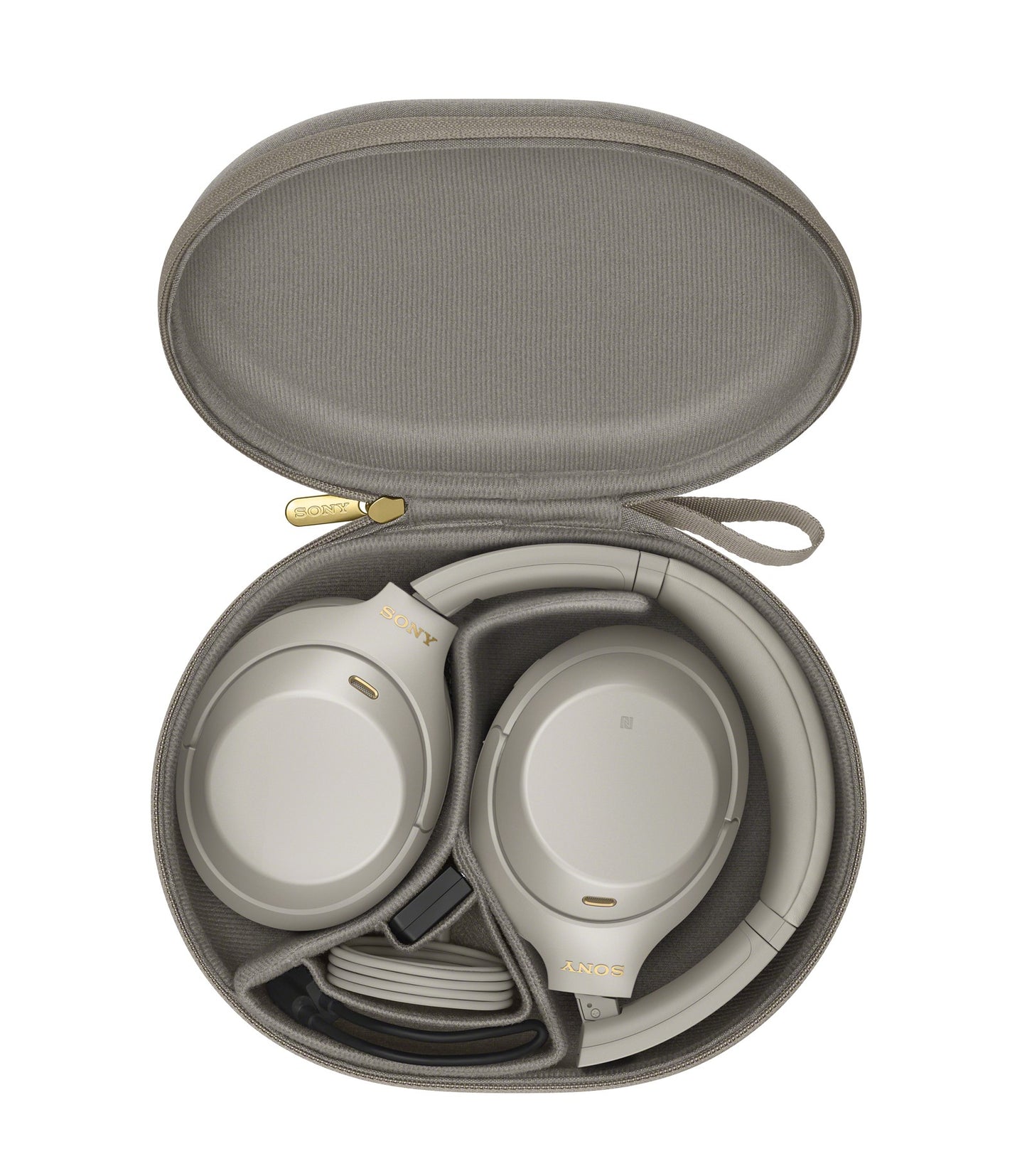 Sony WH - 1000XM4 - Verkabelt & Kabellos - Anrufe/Musik - 4 - 40000 Hz - 254 g - Silber - Kopfhörer
