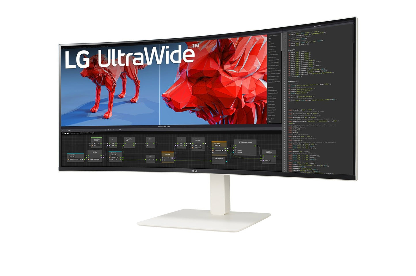 LG UltraWide 38BR85QC - W - LED - gebogen - Monitor