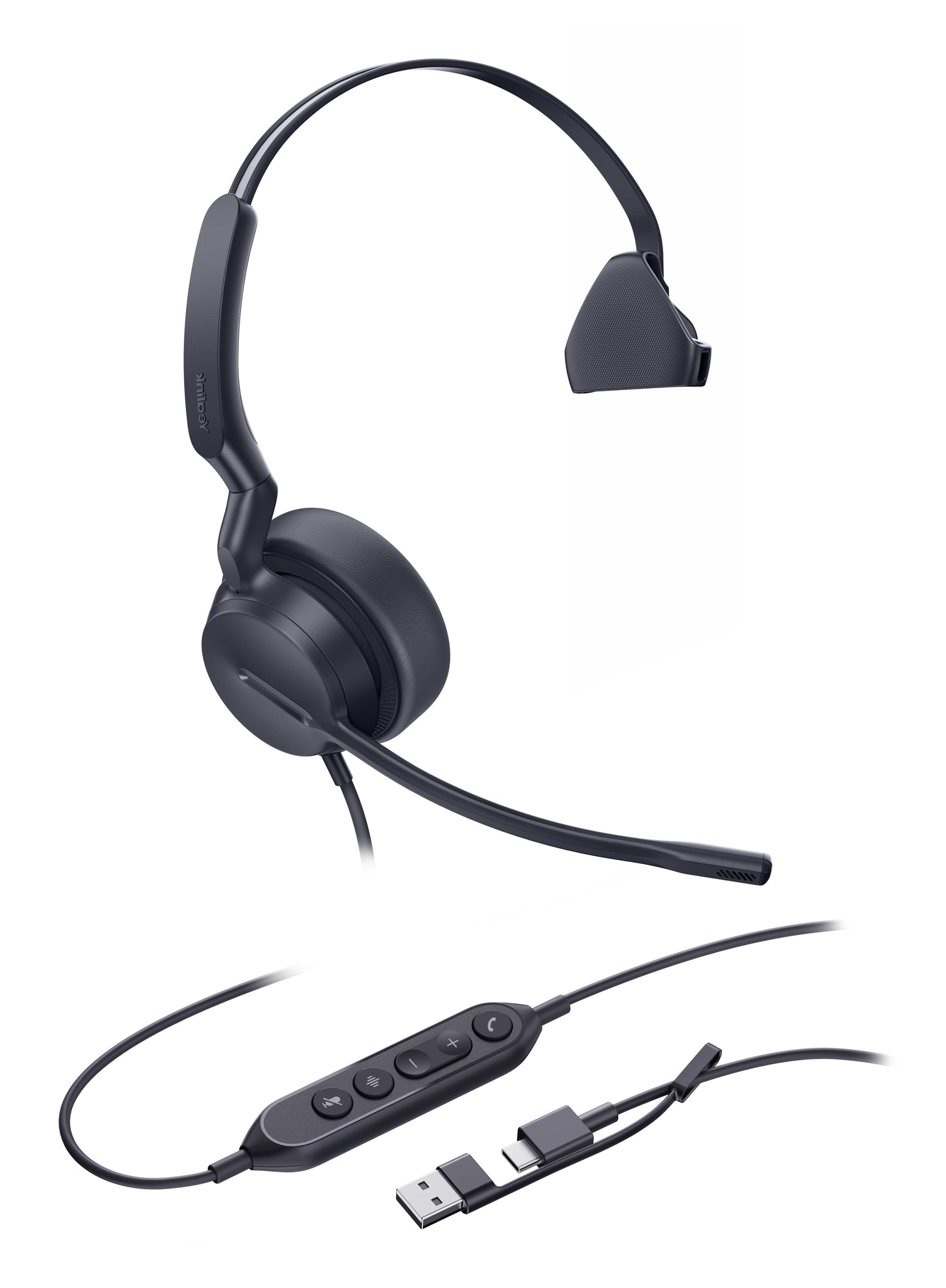 Yealink Headset UH42 Mono UC USB - C/A - 20 KHz - Headset