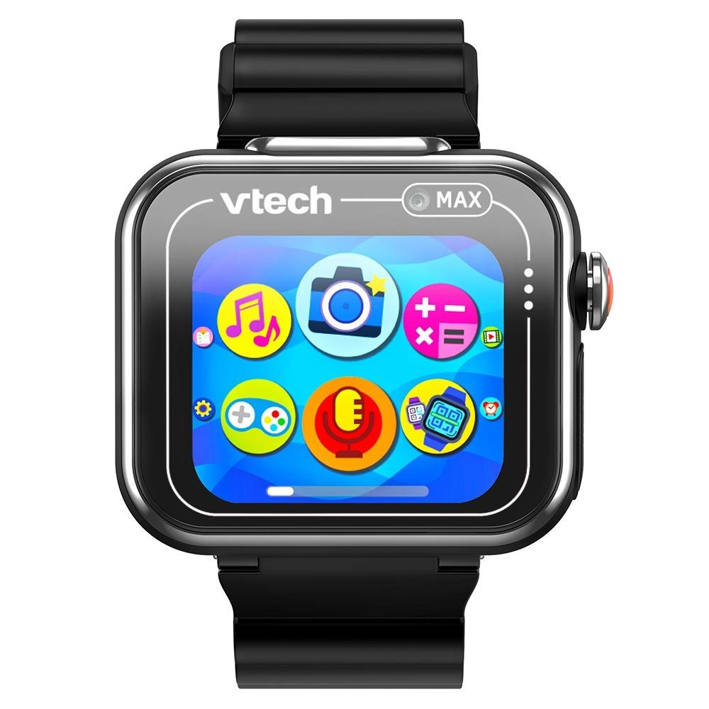 VTech KidiZoom Smart Watch MAX schwarz - Kinder - 5 Jahr(e) - 90 g - Schwarz - Smartwatch