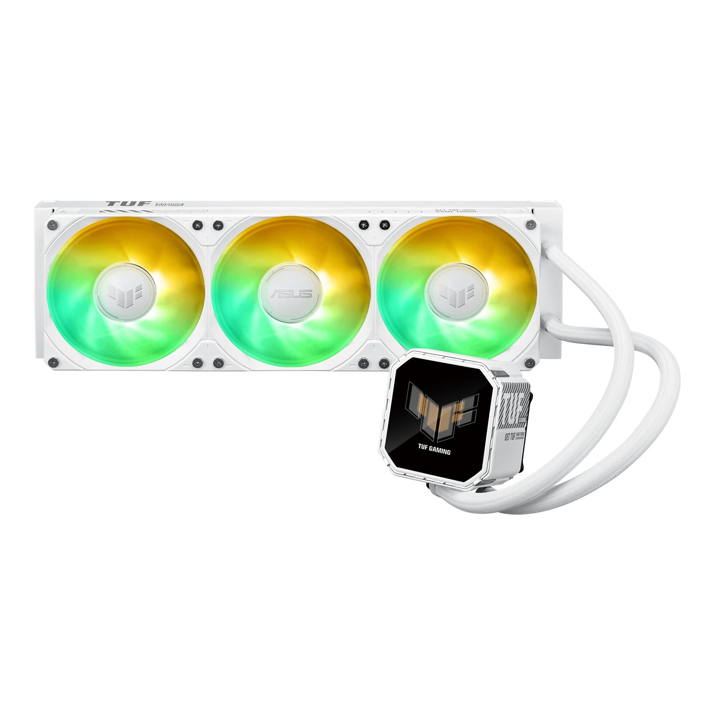 ASUS Tuf Gaming Lc Iii 360 Argb Lcd Prozessor - Fluessigkeitskühlsystem weiße - CPU - 37,4 dB - Kühler