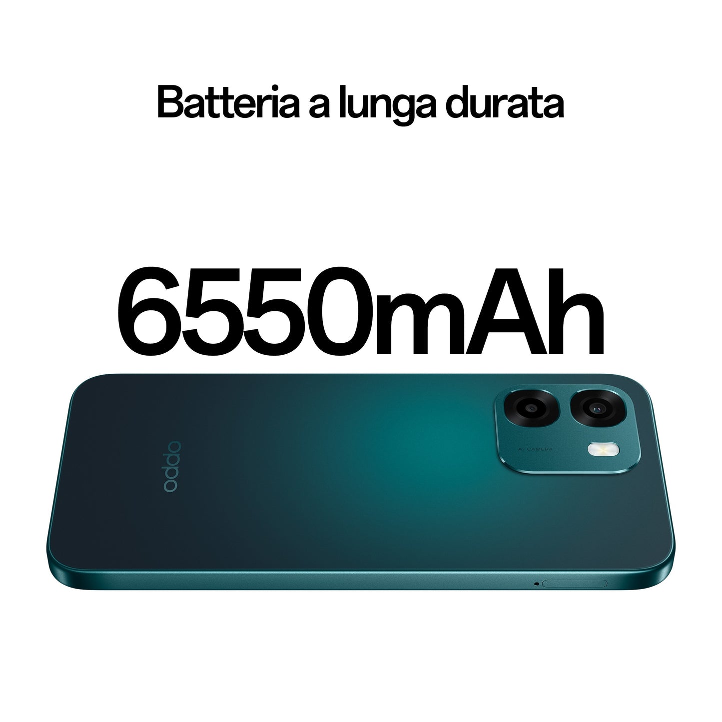 Oppo A6 6/Sapphire Black - Smartphone - 256 GB - Mobiltelefon
