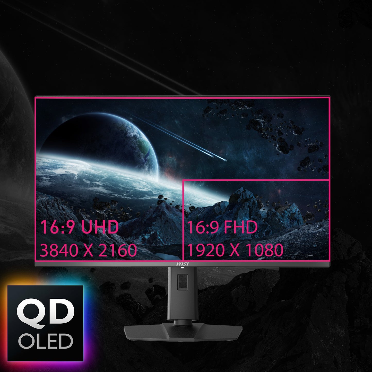 MSI Mpg 321Urxde Qd - Oled P 3 - 80 cm - Monitor