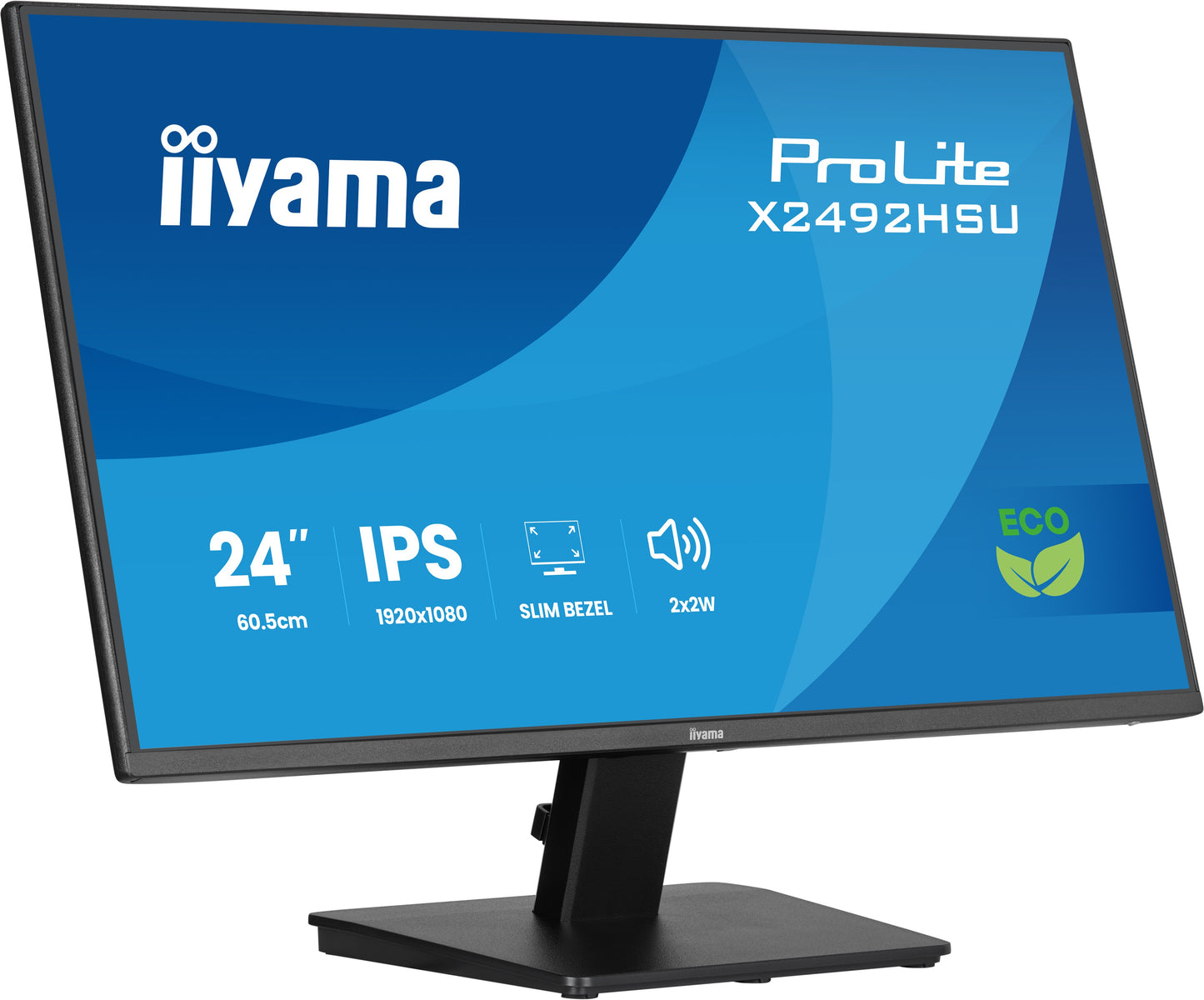 Iiyama ProLite X2492HSU - B1 24" - 61 cm - Monitor